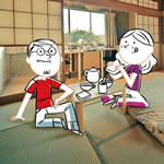 Issekiniccho, Alex et Delphine � Tokyo